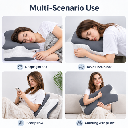SmileVera® DreamRest Ergonomic Alignment Pillow